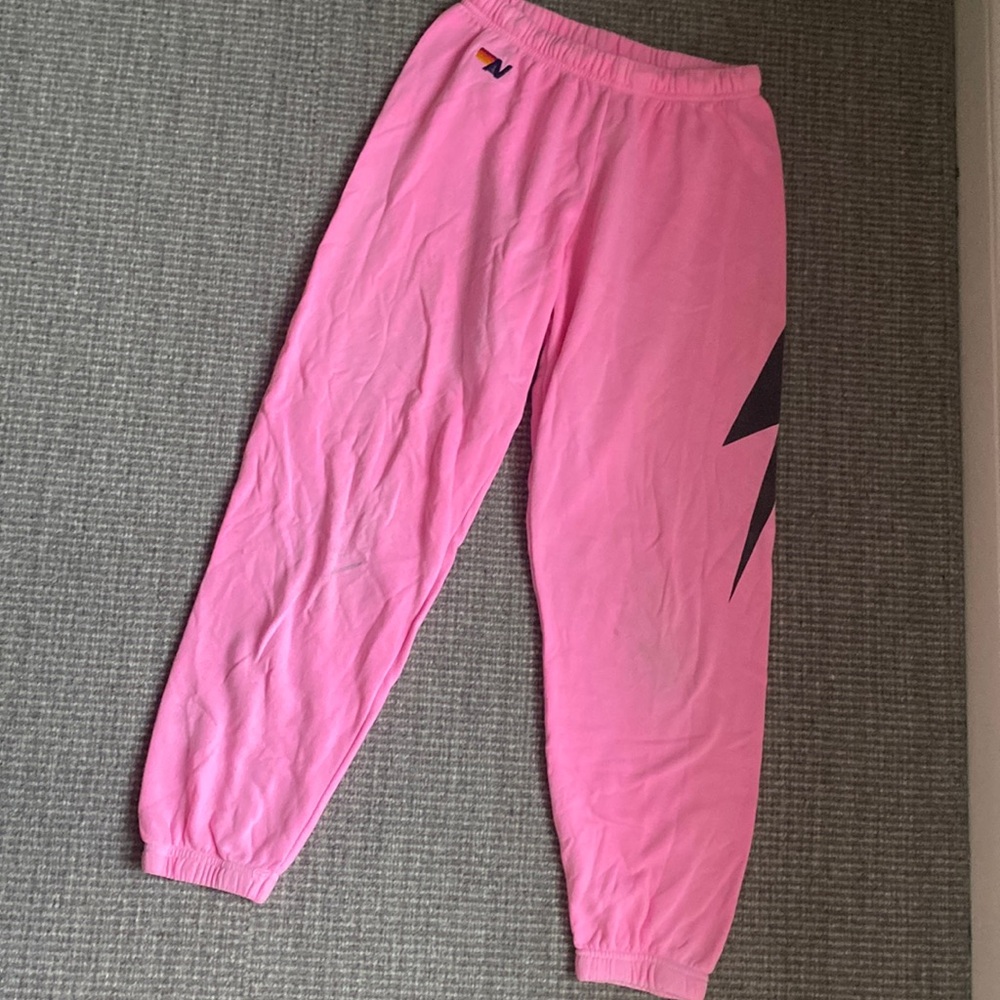 Aviator Nation Lightning Bolt Sweat Pants